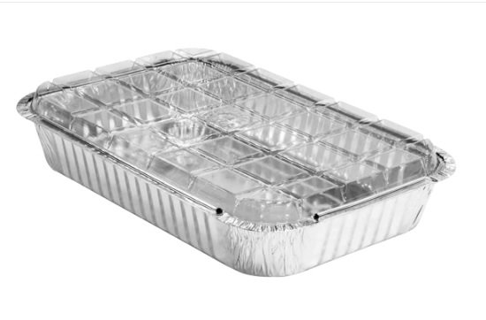 Imagem do produto Bandeja Alum1500ml D8 Tampa Pet Wyda Com 50