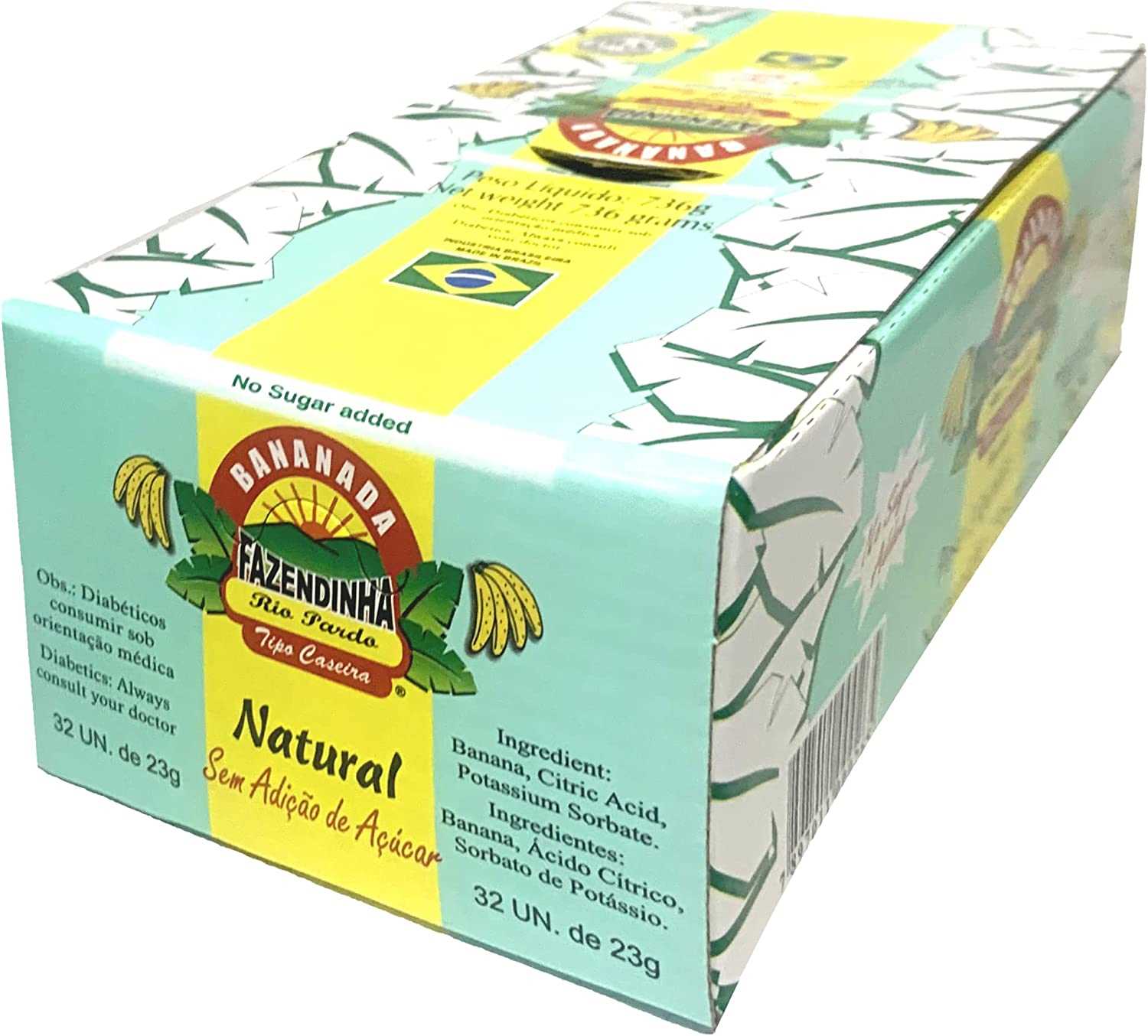 Imagem do produto Bananinha Fazendinha S/acucar 23g