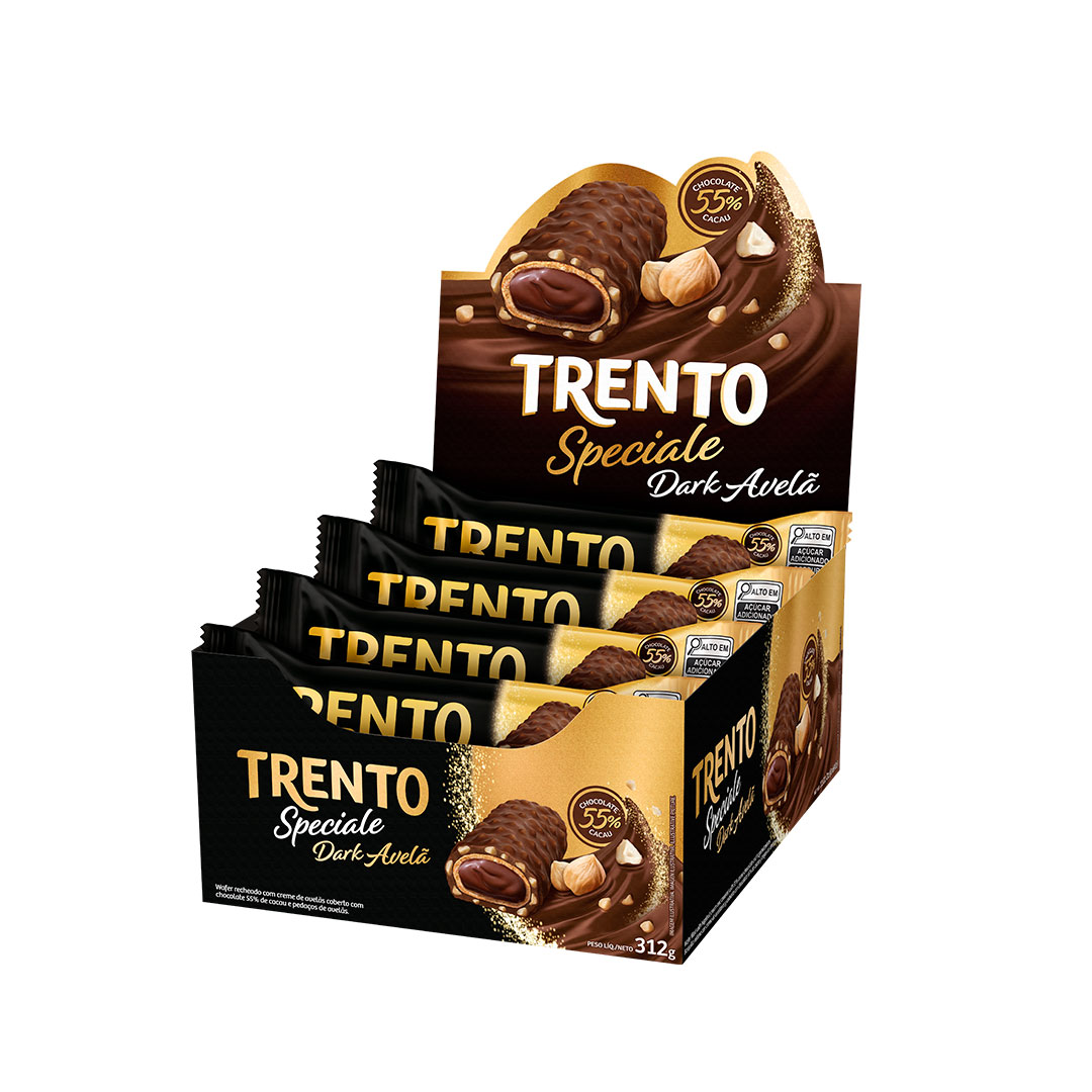 Imagem do produto Chocolate Trento Special Avelas 26g - Dark