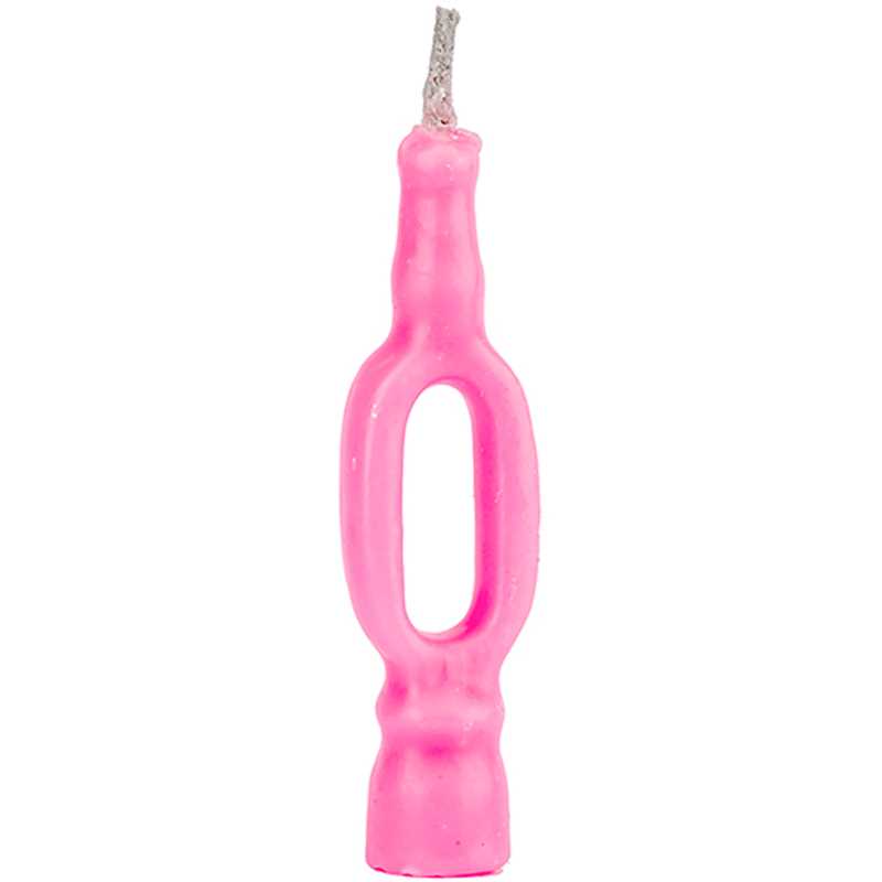 Imagem do produto Vela Aniversario Teimosa N0 Regina - Rosa