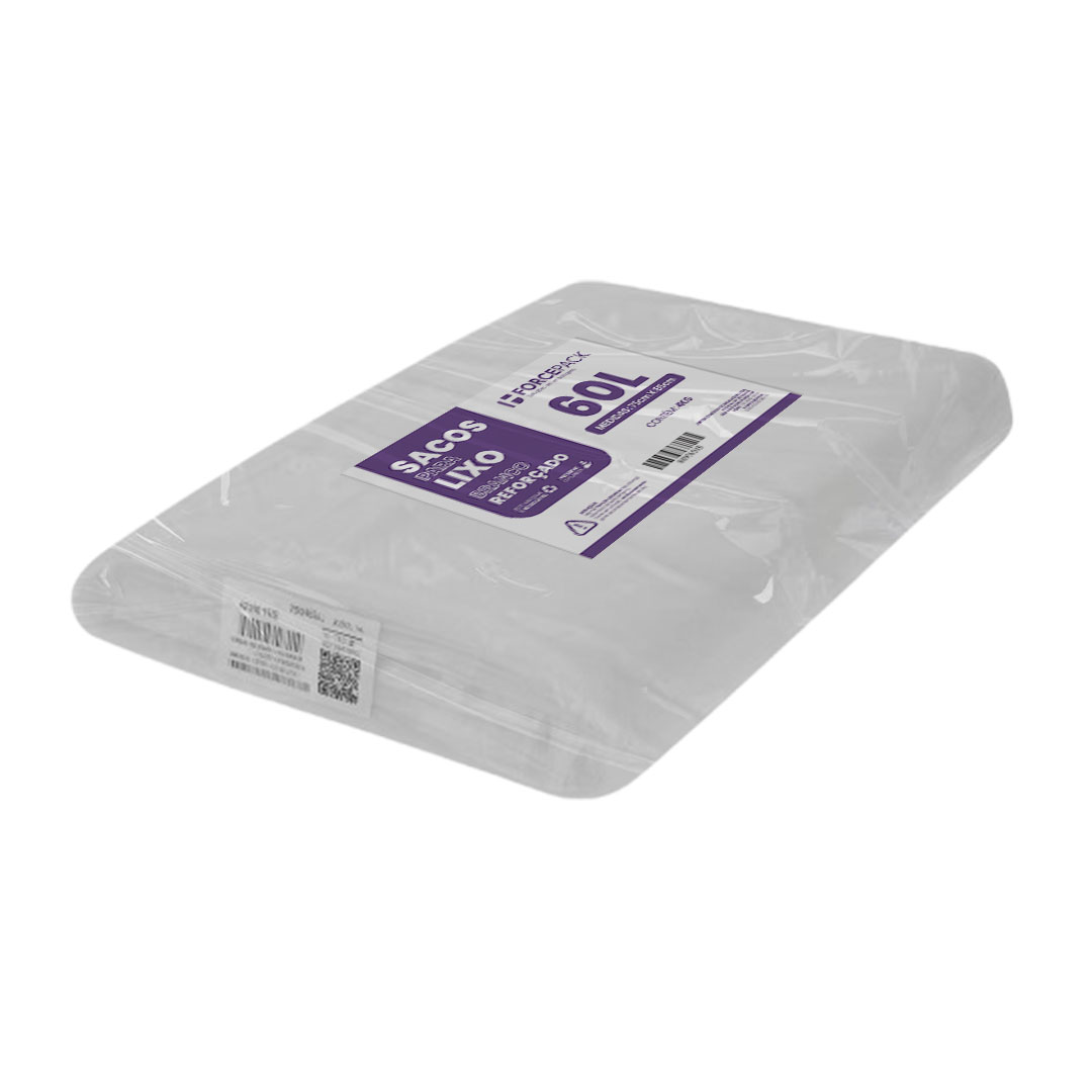 Imagem do produto Saco Lixo Leitoso 60 Litros Com 4kg Forcepa