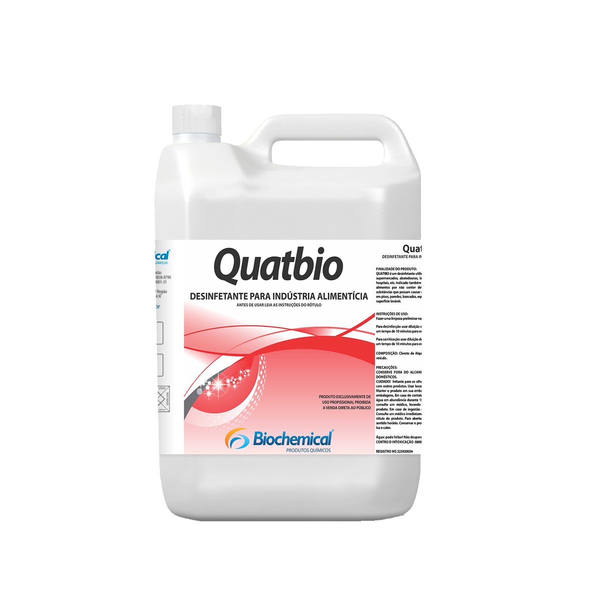 Imagem do produto Desinfetante Industrial Quatbio Food 5L