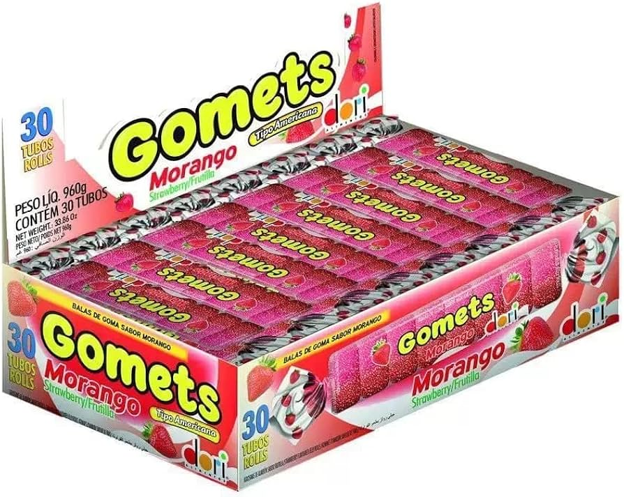 Imagem do produto Goma Tubo Gomets 32g - Morango