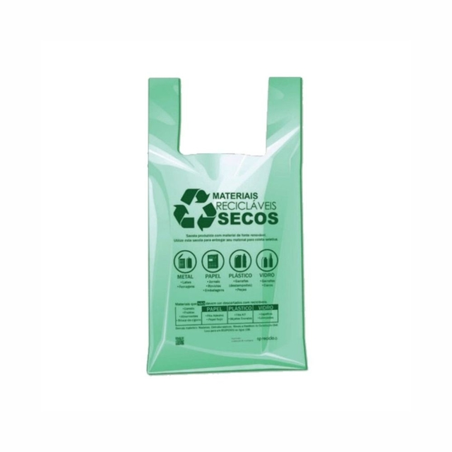 Imagem do produto Sacola Plask 50 X 60 Lei Verde 22kg