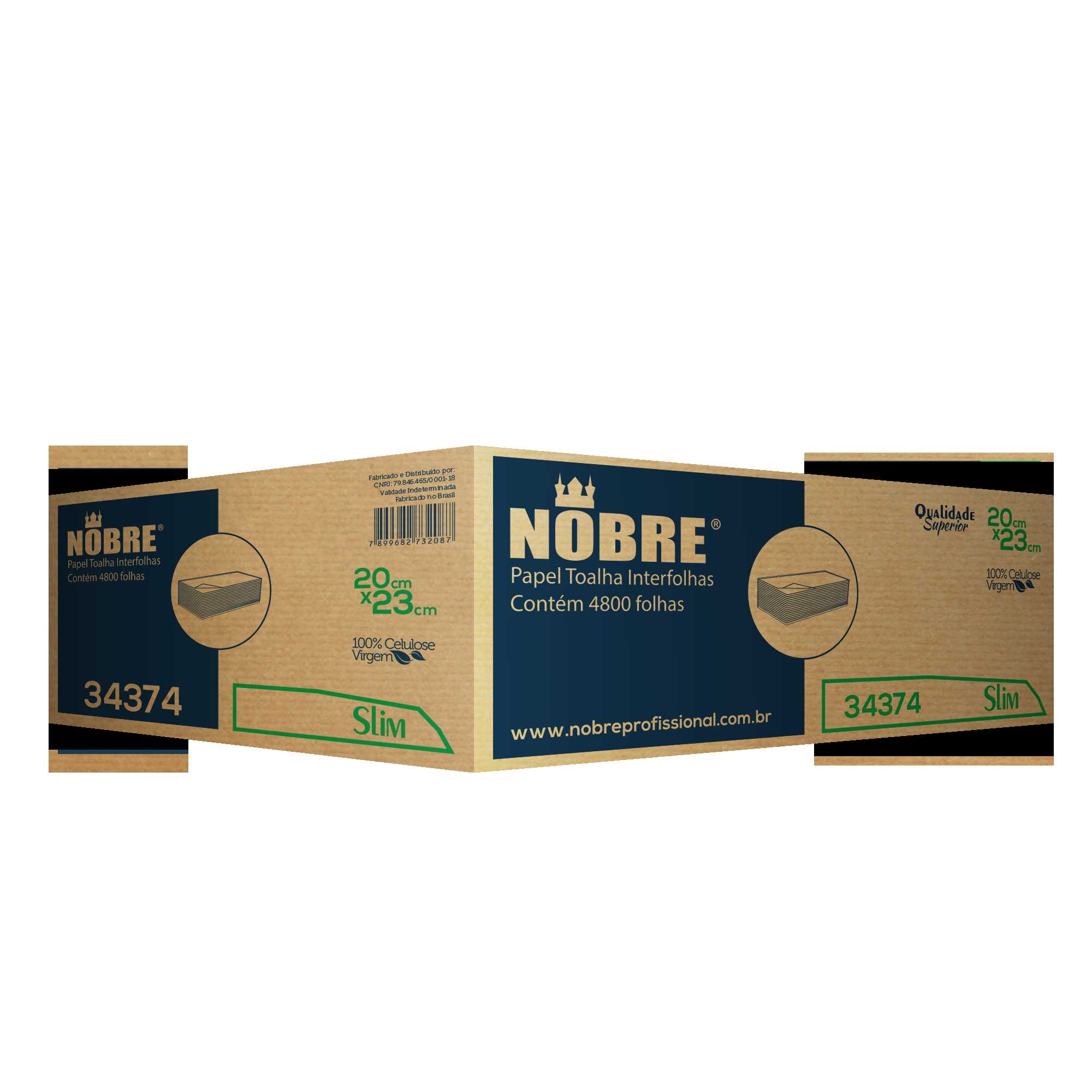 Imagem do produto Interfolha 2d Branco 20x20 Com 4800 Nobre