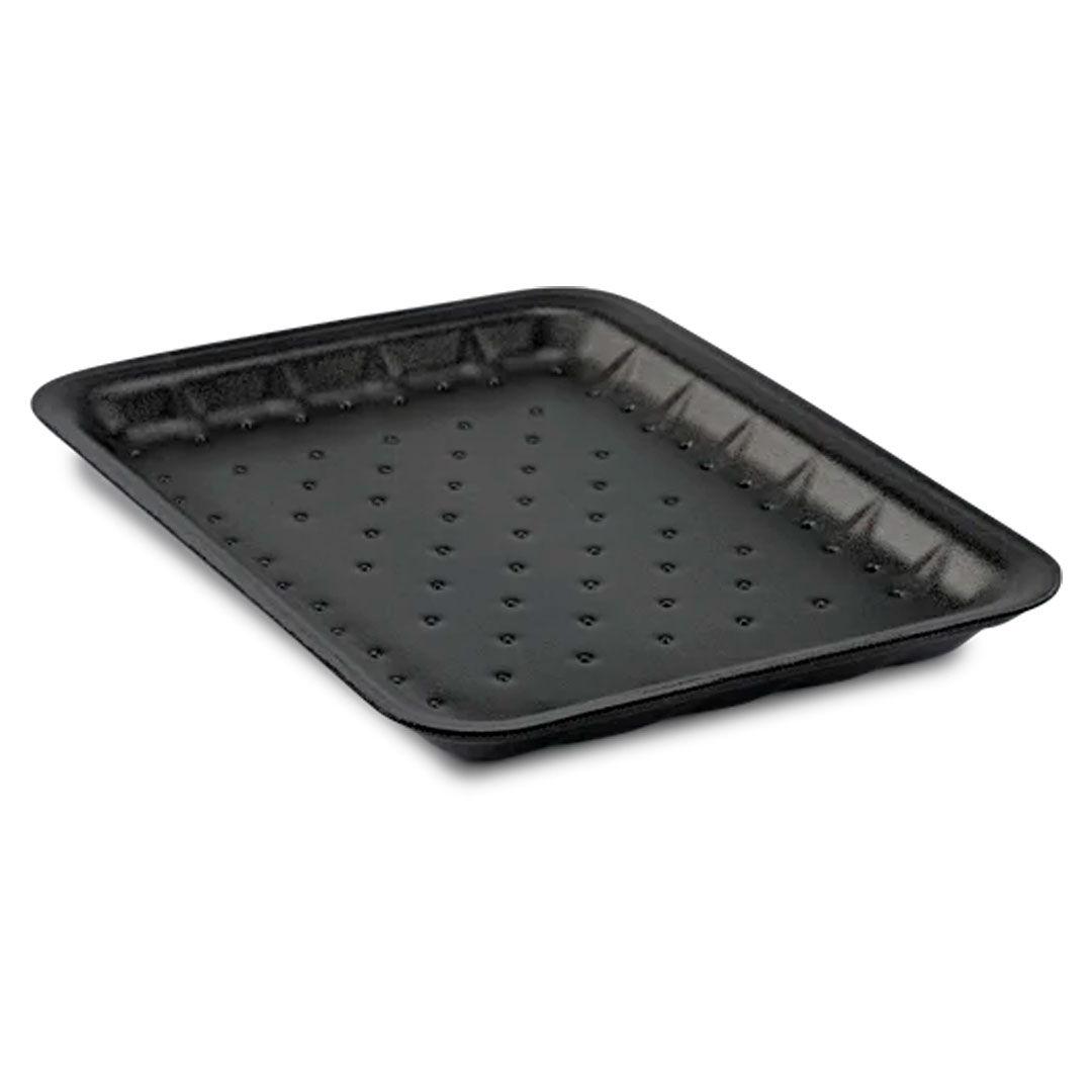 Imagem do produto Bandeja Bom Apetite Abs B3 Rasa C/400 Un - Preta