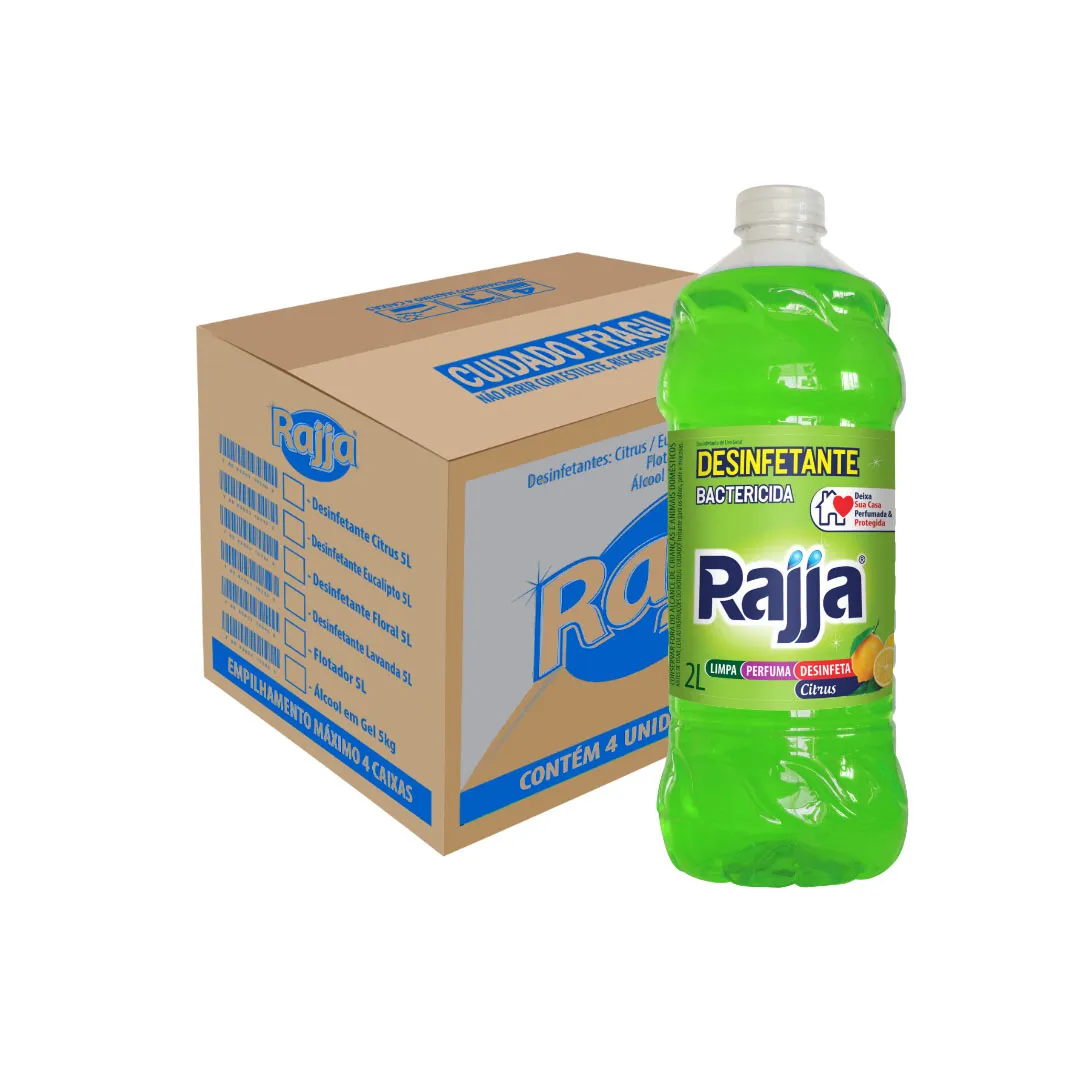 Imagem do produto Desinfetante 2l Rajja - Citrus