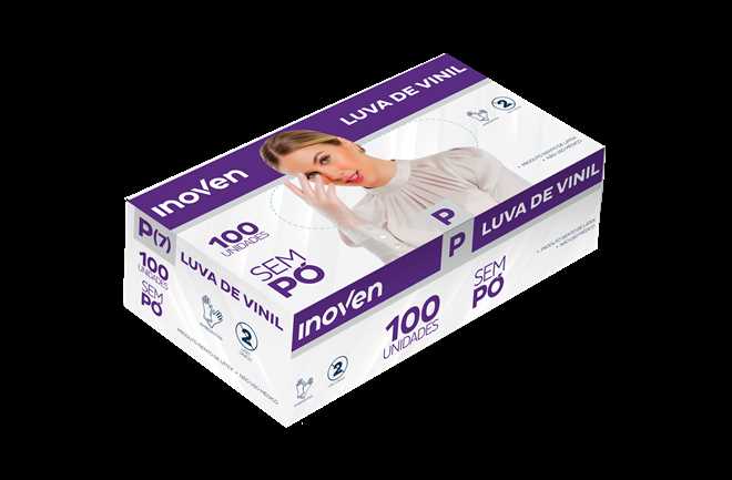 Imagem do produto Luva Inoven Vinil C/Pó C/100 - M
