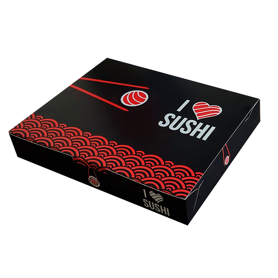 Imagem do produto Caixa Delivery Sushi 04 C/50 Salvi