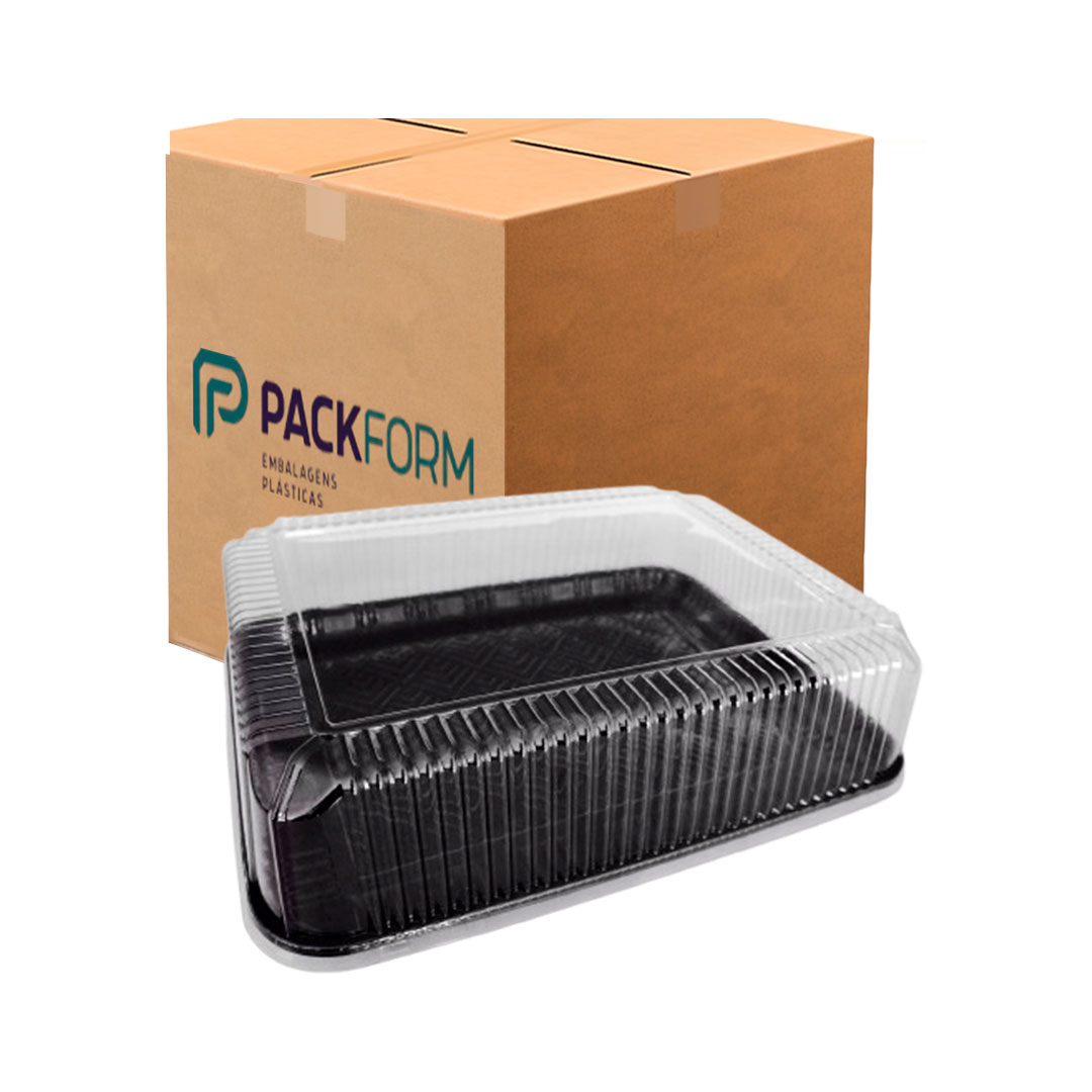 Imagem do produto Pf 78 Packform Bandeja Pet Cx/40 - Preta