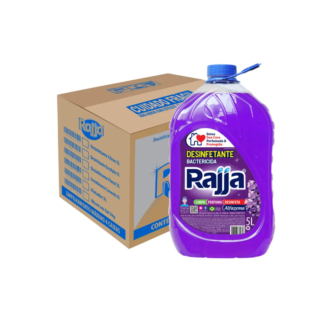 Imagem do produto Desinfetante 5L Rajja - Alfazema
