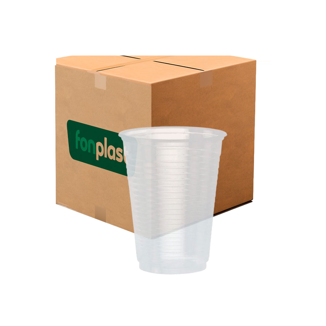 Imagem do produto Copo Ps Fonplast 300 Ml 20x100 - Transparente