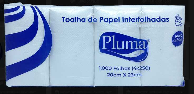 Imagem do produto Interfolha Bco Pluma 24Gm C/1000 20X21