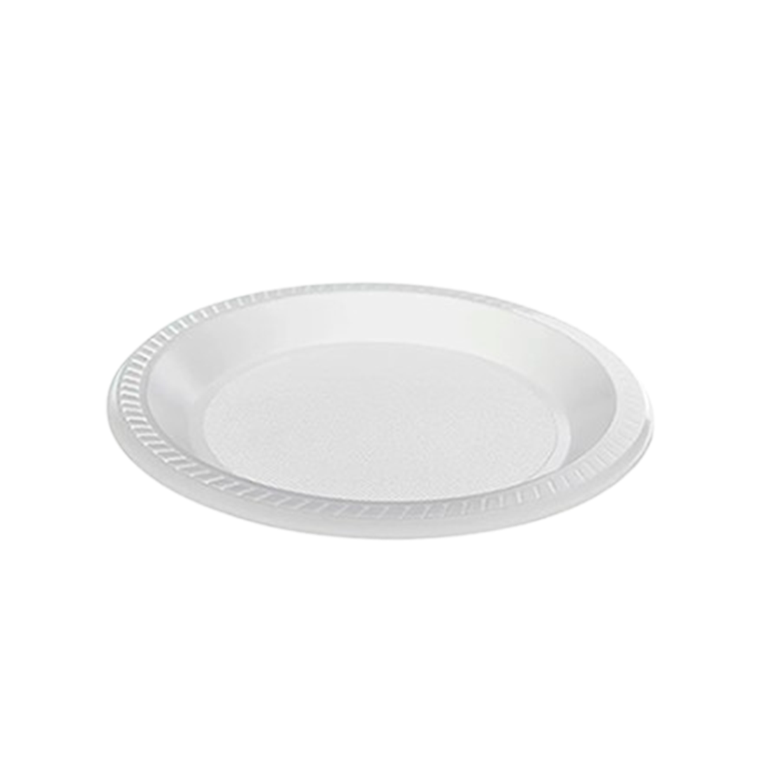 Imagem do produto Prato Plástico Pr 15 CopoPlástico C/10 - Branco