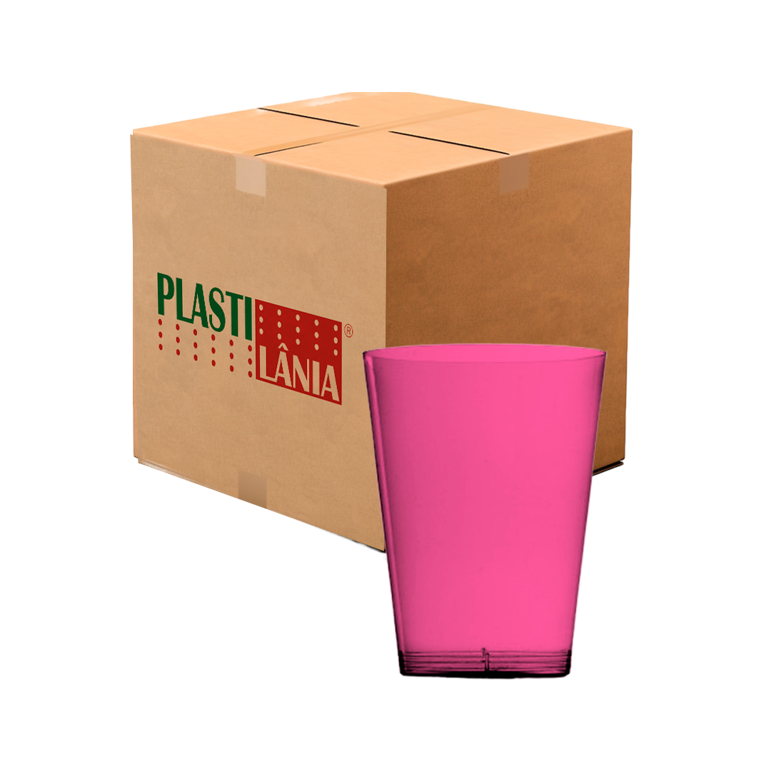 Imagem do produto Copo Pic-200 60x10 Plastilania - Rosa