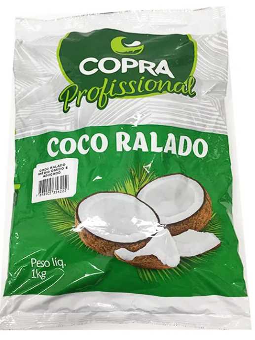 Imagem do produto Coco Ralado Copra Medio Umido/adocado 1kg