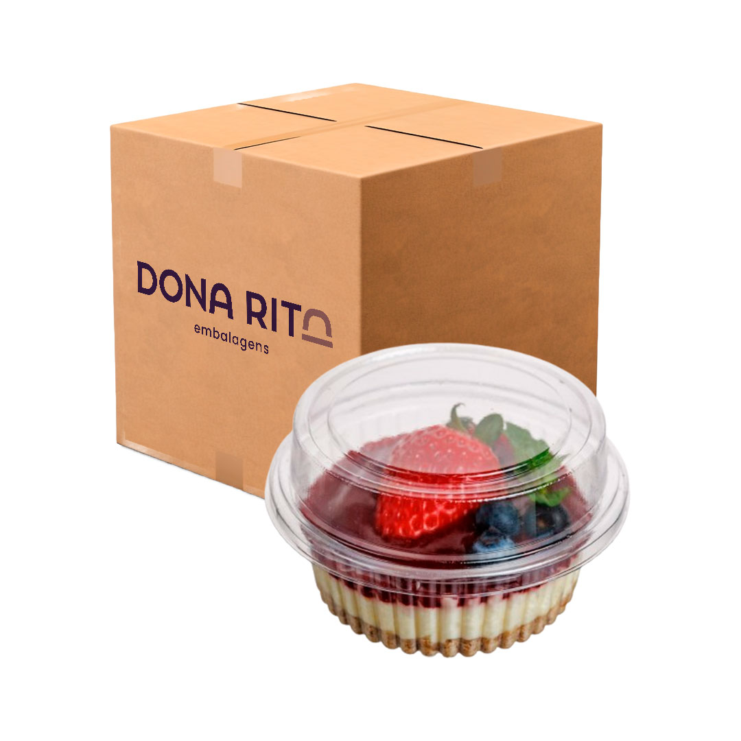 Imagem do produto D 645 Dona Rita Mini Pote Red Caixa Com 300 Unidades