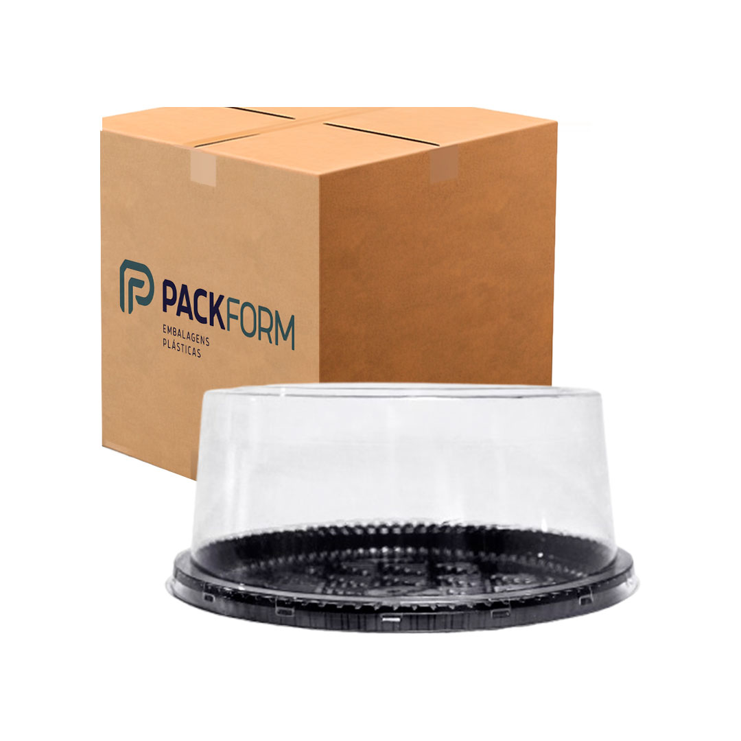 Imagem do produto Embalagem Pf-60 Packform Alta Preta Premium Cx 50Un