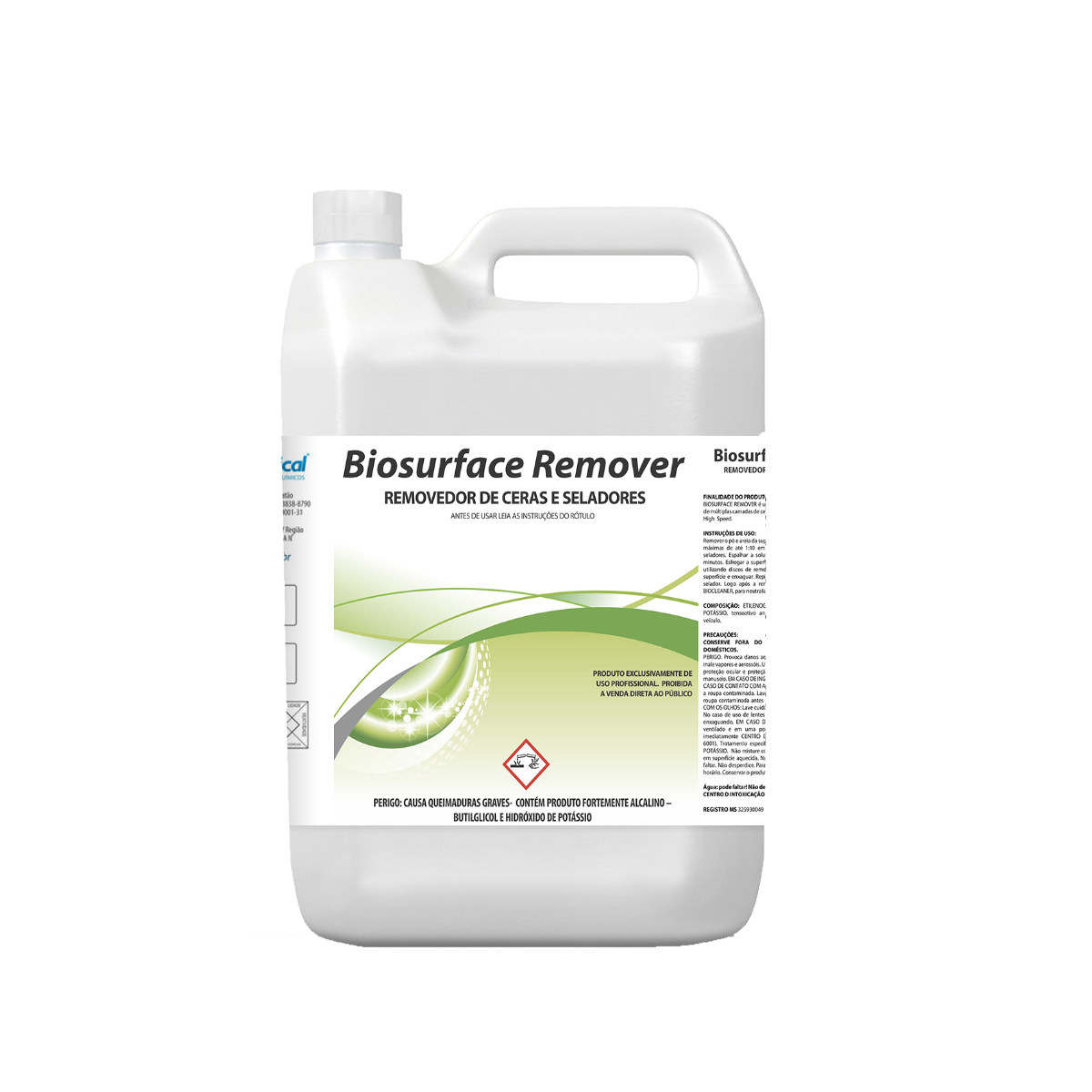 Imagem do produto Removedor De Ceras Biodegradávelsurface Remover 5l - Premium