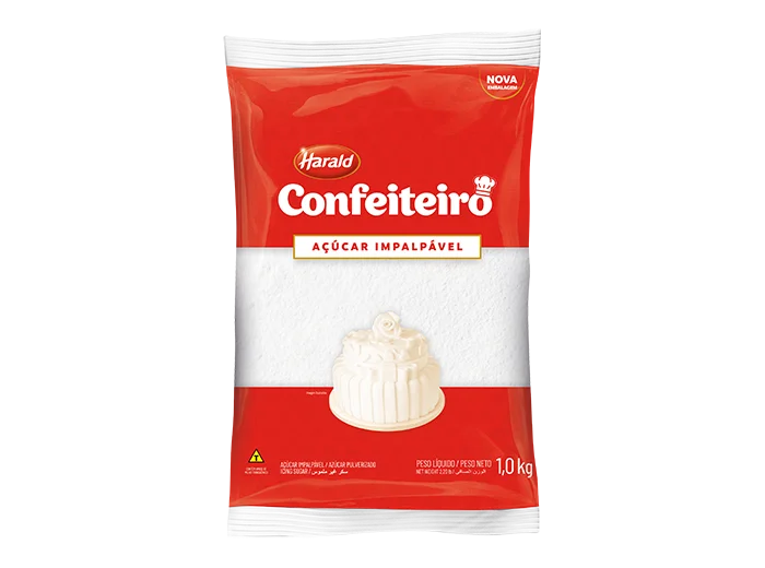 Imagem do produto Açúcar Impalpável Confeiteiro Harald 1Kg