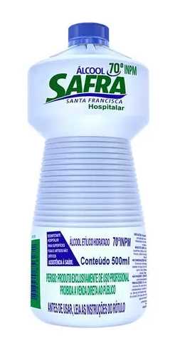 Imagem do produto Álcool Liquido 70 500ml Safra