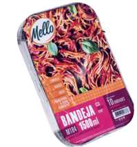 Imagem do produto Bandeja Alumínio 1500ml M184 C/10 Cx/14 Mello
