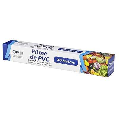 Imagem do produto Filme Pvc 30mX28cm Tecfilm