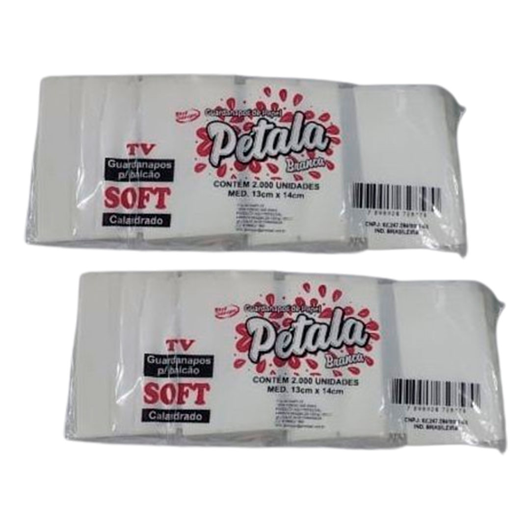 Imagem do produto Guardanapo Tv Pétala 13X14 Fd 2000 Un