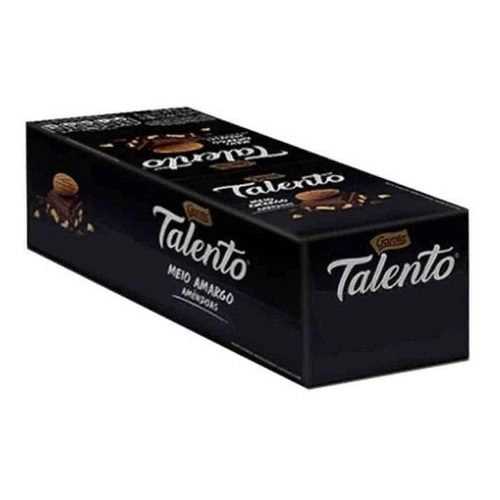 Imagem do produto Chocolate Talento Mini 25g - Meio Amargo