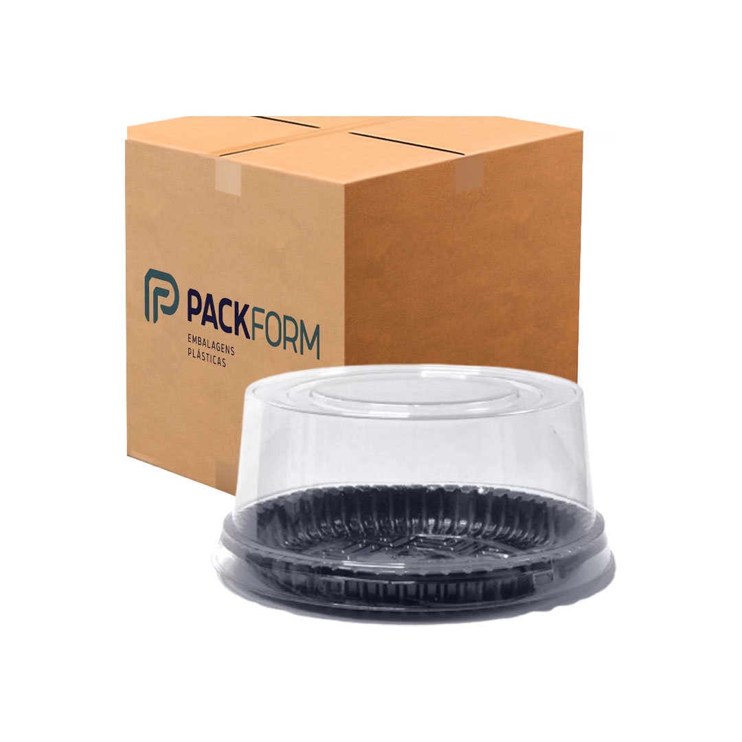 Imagem do produto Pf-35 Packform Alta Preta Premium Cx100un - Preto