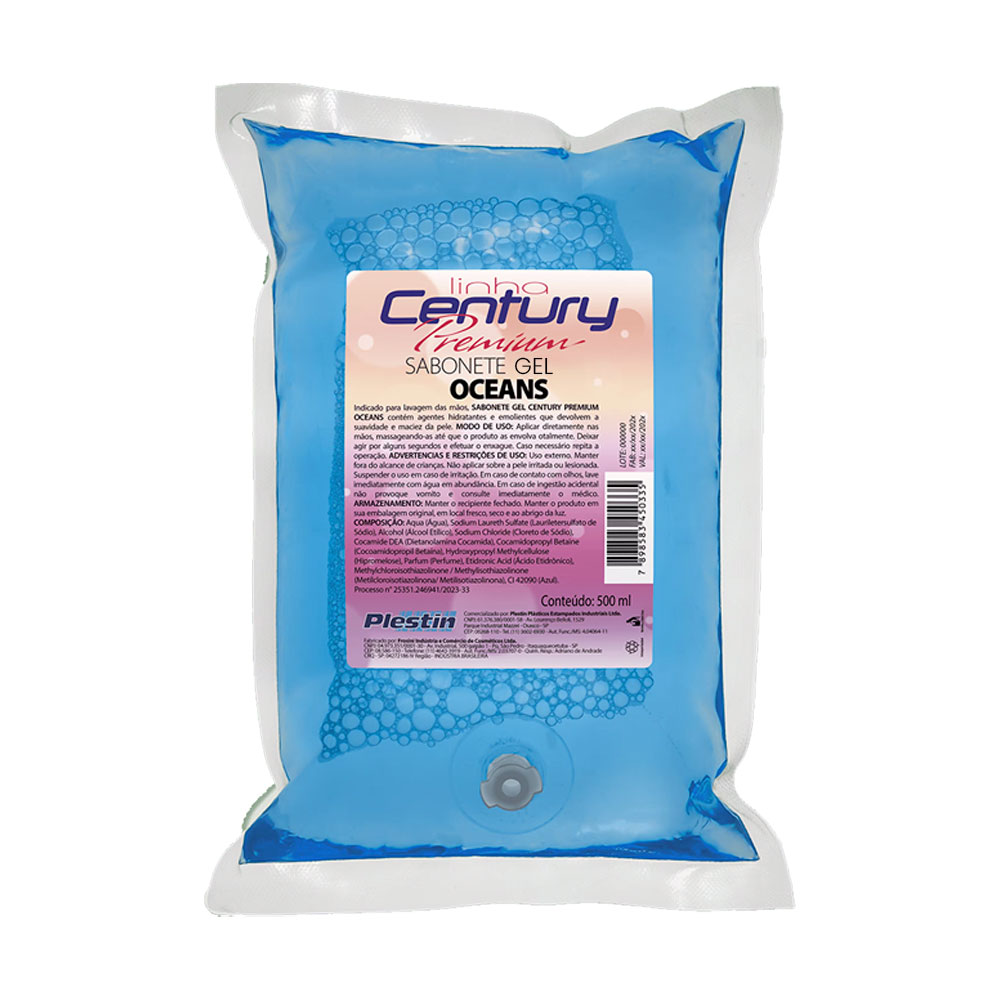 Imagem do produto Sabonete Liquido Perfumado 500 Ml Plestin - Ocean