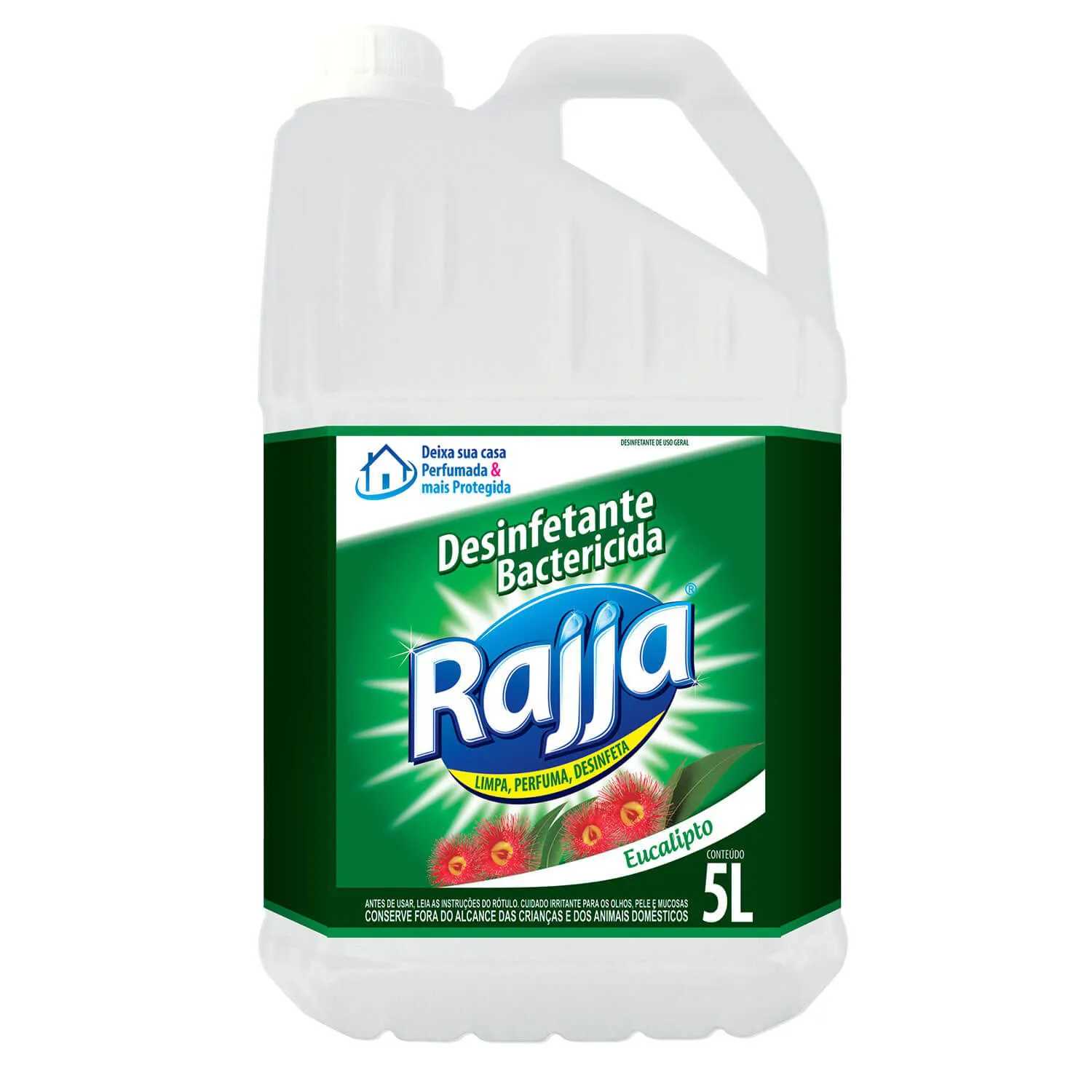 Imagem do produto Desinfetante 5L Rajja - Eucalipto