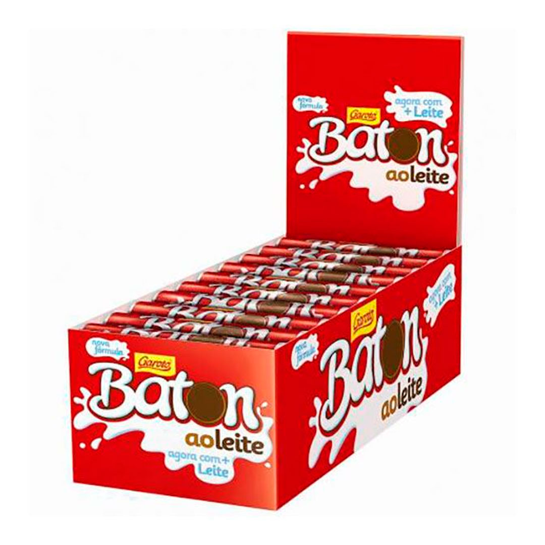 Imagem do produto Chocolate Nestle Baton 16g - Ao Leite