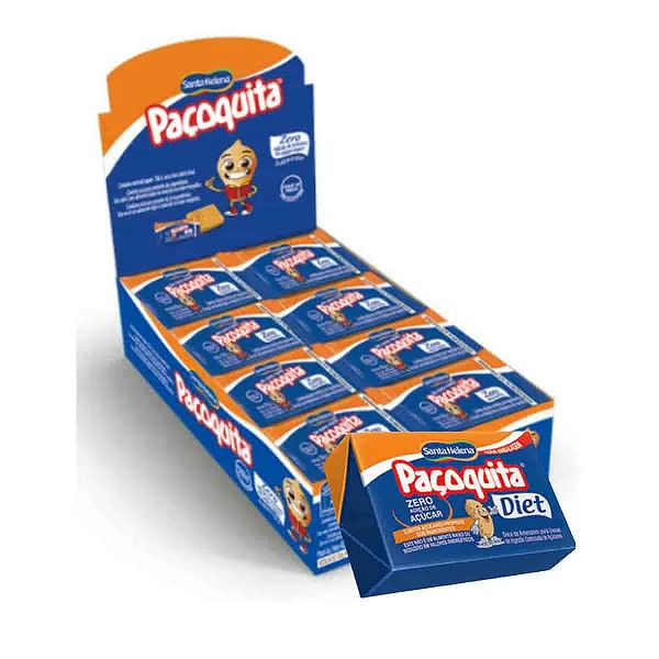 Imagem do produto Pacoquita Quadrada Embalagem Diet 18g