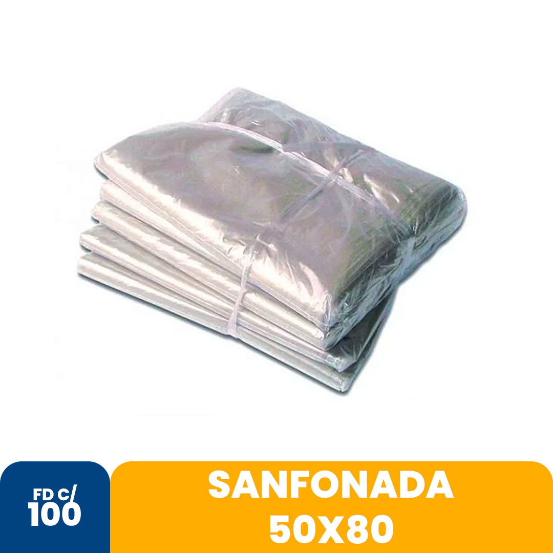Imagem do produto Capa Para Cesta Basica 50x80 Com 100 Forcepack - Sanfonado