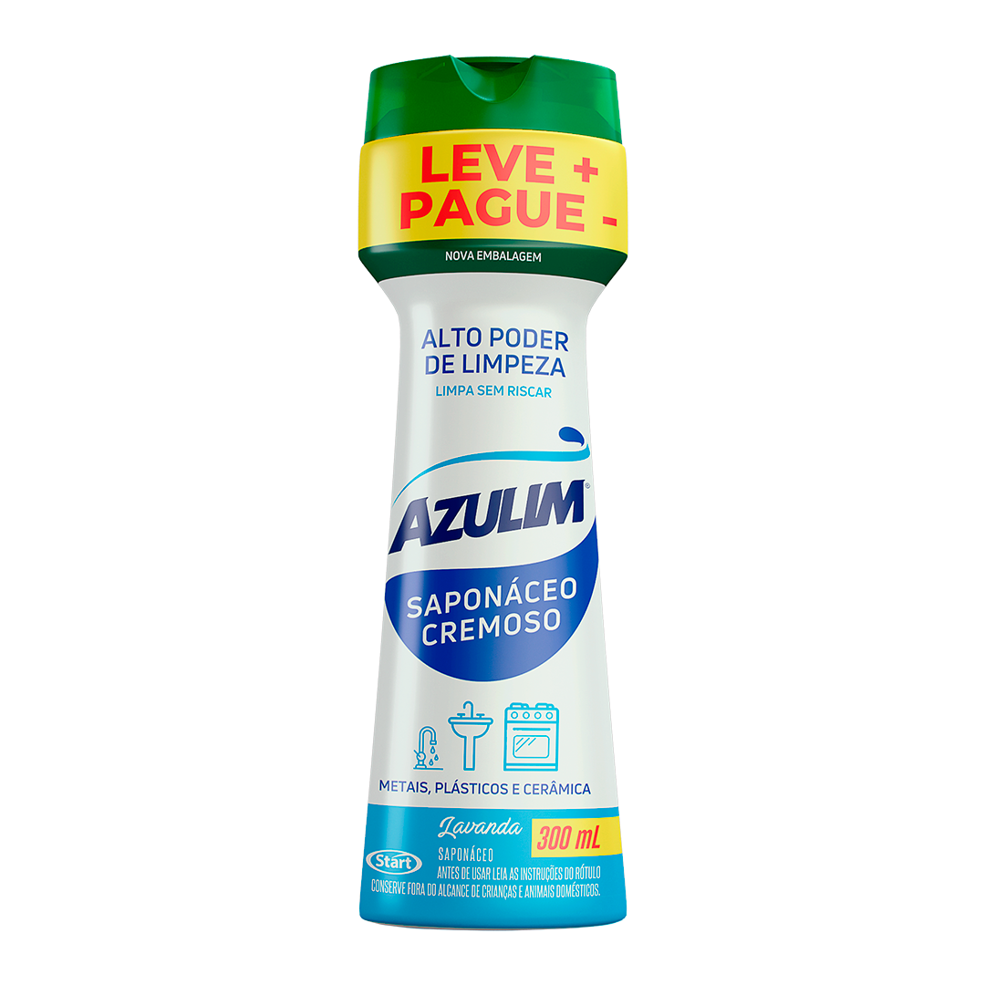 Imagem do produto Saponaceo Cremoso Azulim 300 Ml Start