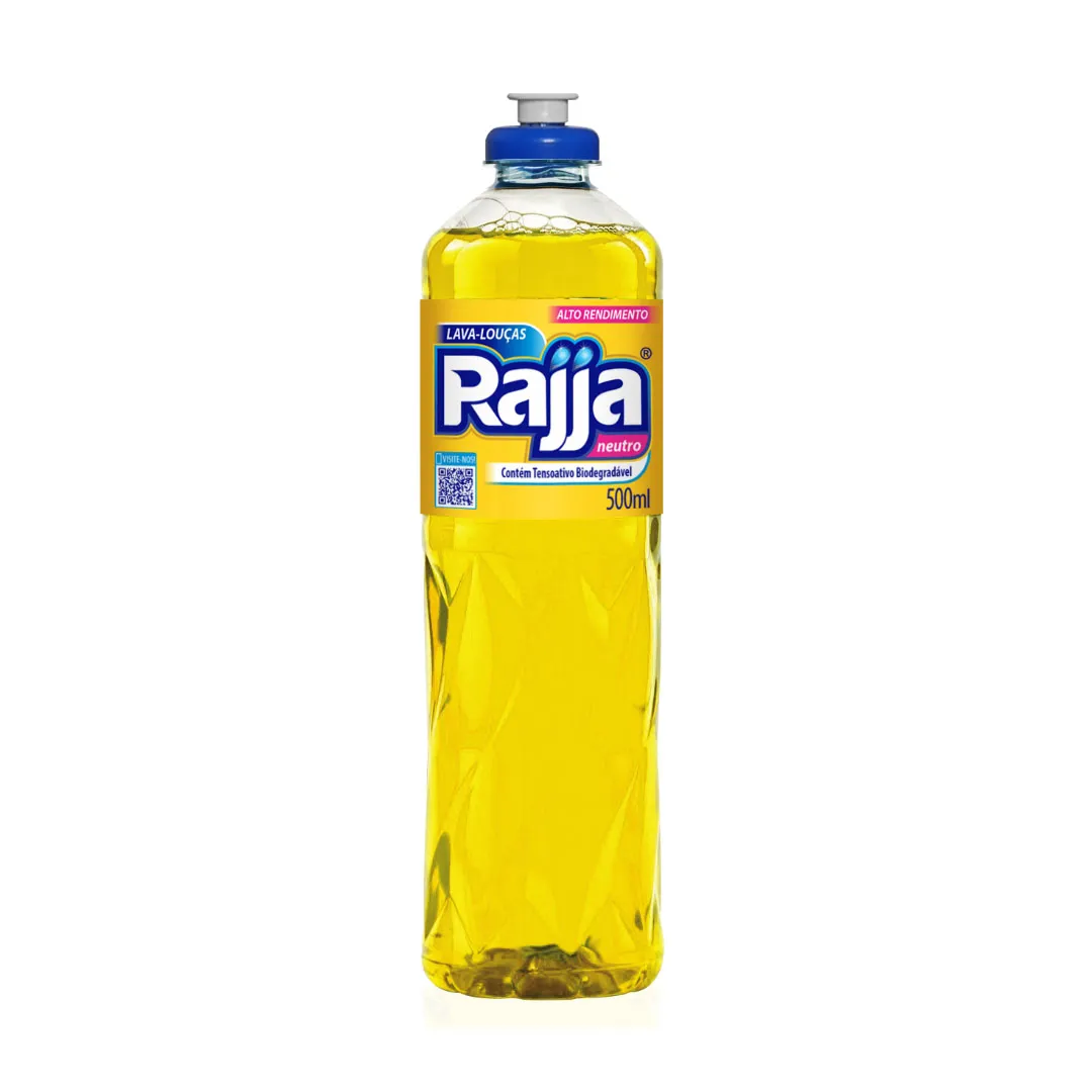 Imagem do produto Detergente Neutro Rajja 500ml - Neutro