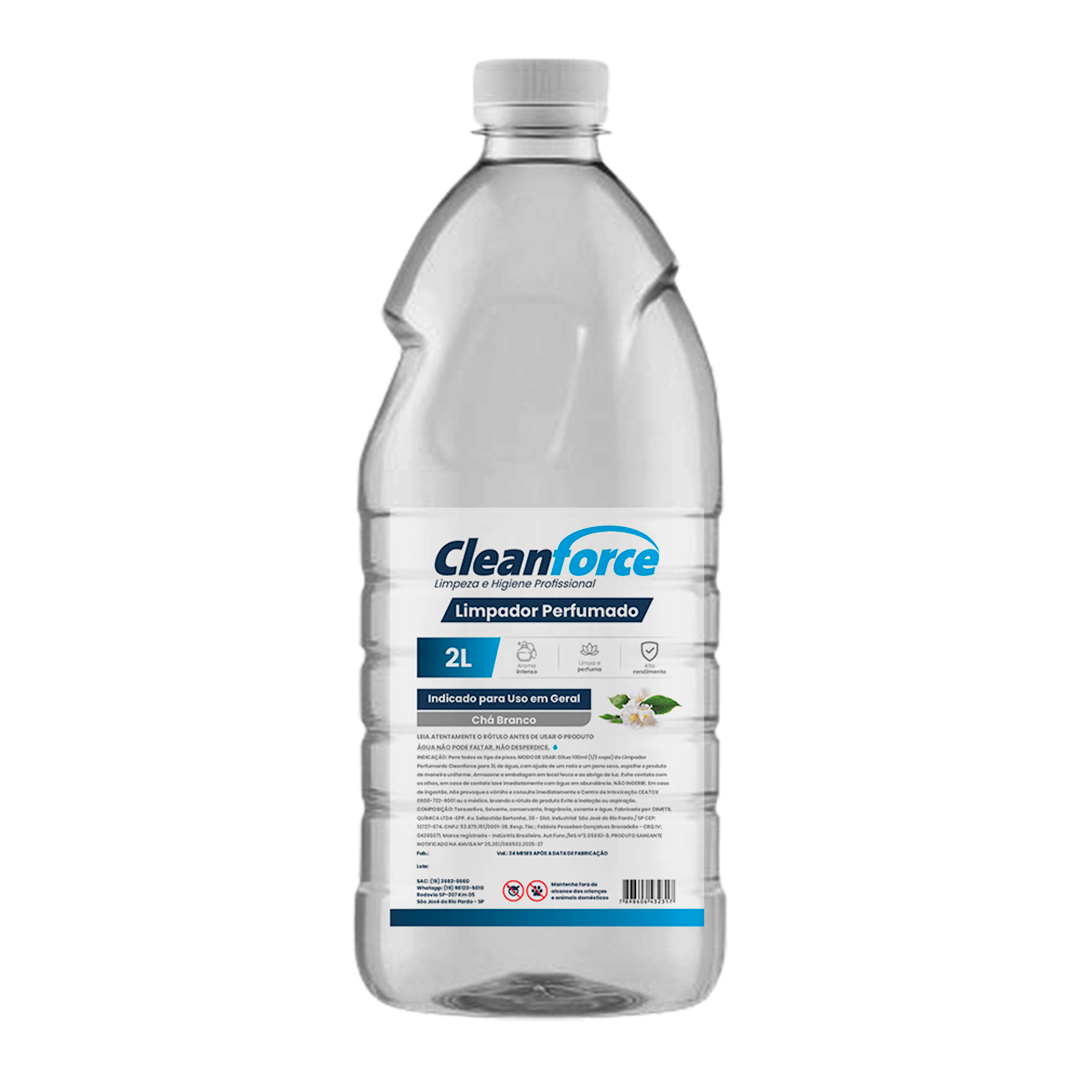 Imagem do produto Limpador Perfumado Cleanforce 2 L - Cha Branco