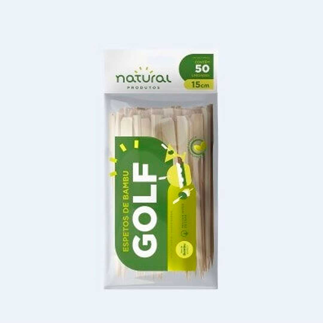 Imagem do produto Espeto Golf de Bambu 15cm 100X50