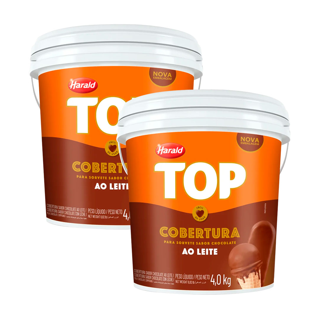 Imagem do produto Cobertura Liq Premium Top 4Kg - Ao Leite