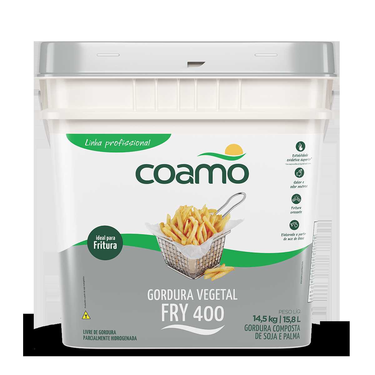 Imagem do produto Gordura Vegetal Coamo 145kg Fry400