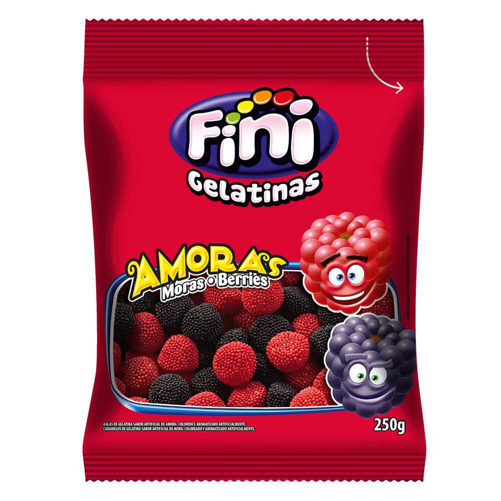 Imagem do produto Bala De Gelatina Fini 250g - Amora