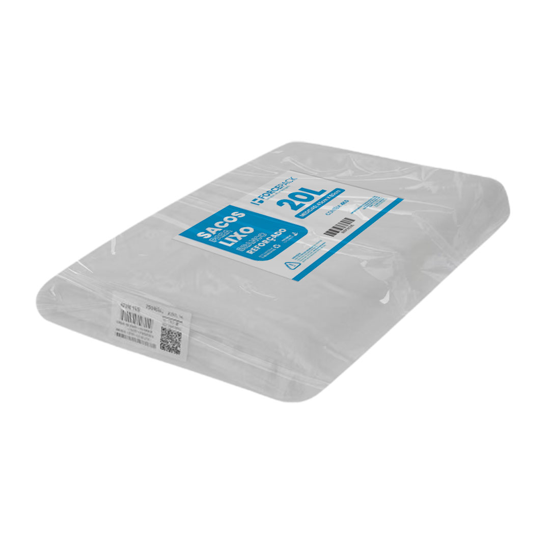 Imagem do produto Saco Lixo Leitoso 20 Litros Com 4kg Forcepa