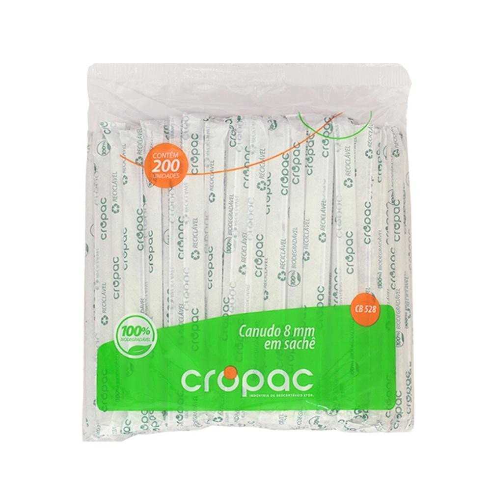 Imagem do produto Canudo Bio Cb-528 Sachê 200X8mm 6X200 Un