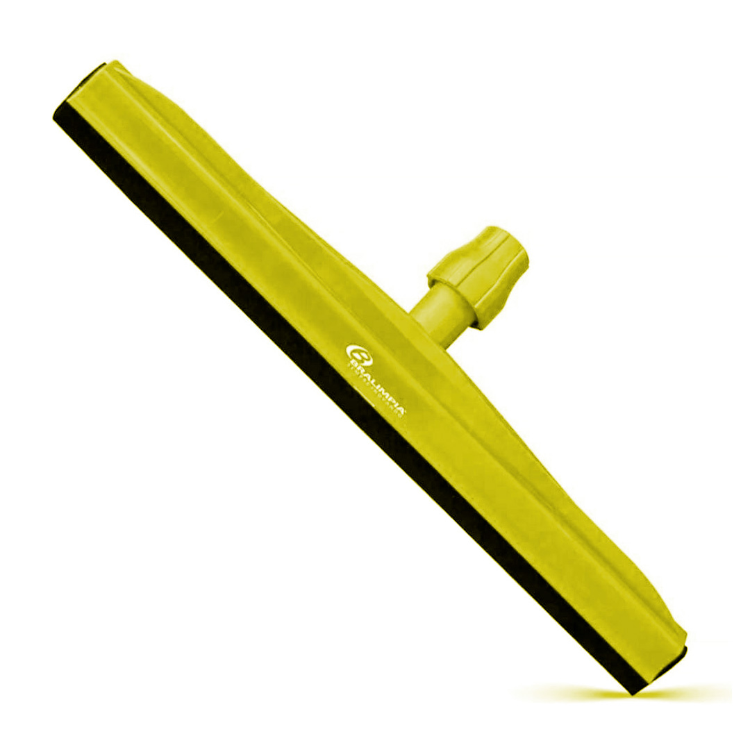 Imagem do produto Rodo Plástico 35cm Borracha Dupla Bralimpia - Amarelo