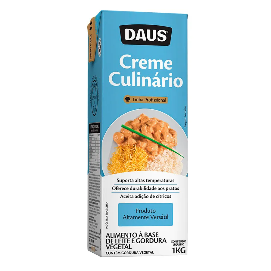 Imagem do produto Creme Culinário Daus 1Kg Cx/12