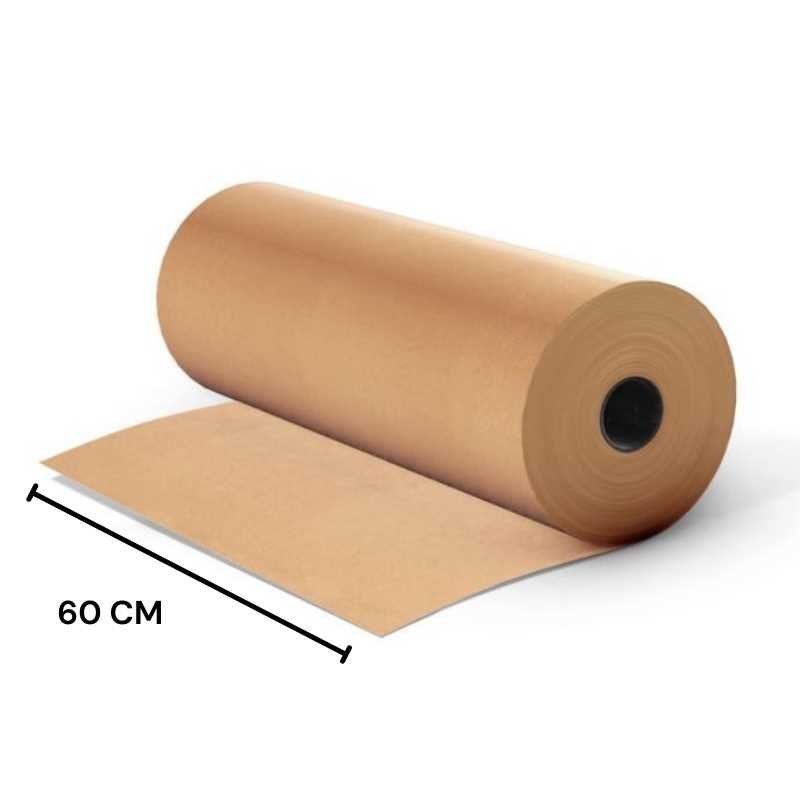 Imagem do produto Bobina Papel Kraft 60cm 80gr 140M