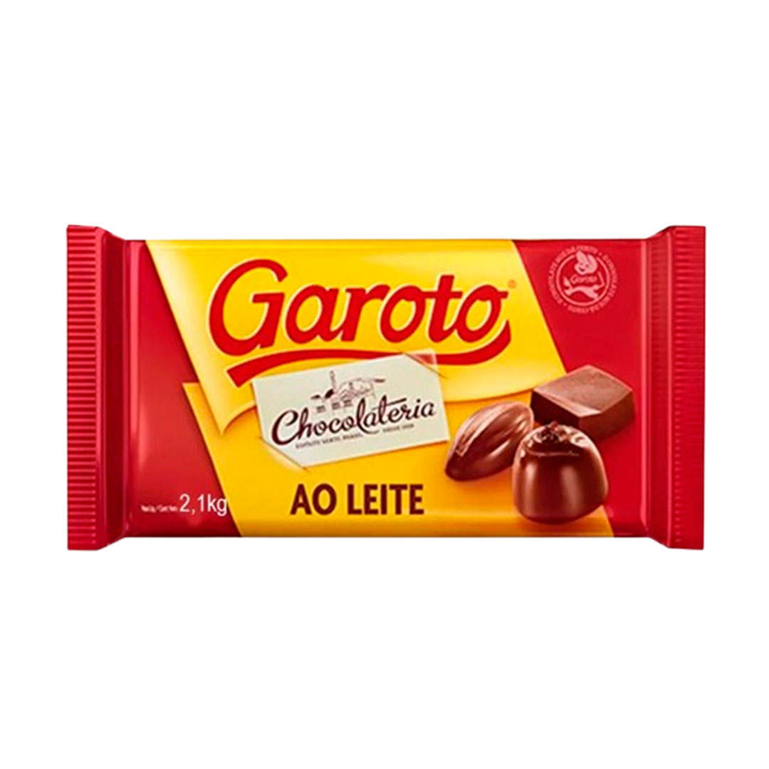 Imagem do produto Chocolate Garoto 2,1Kg - Ao Leite