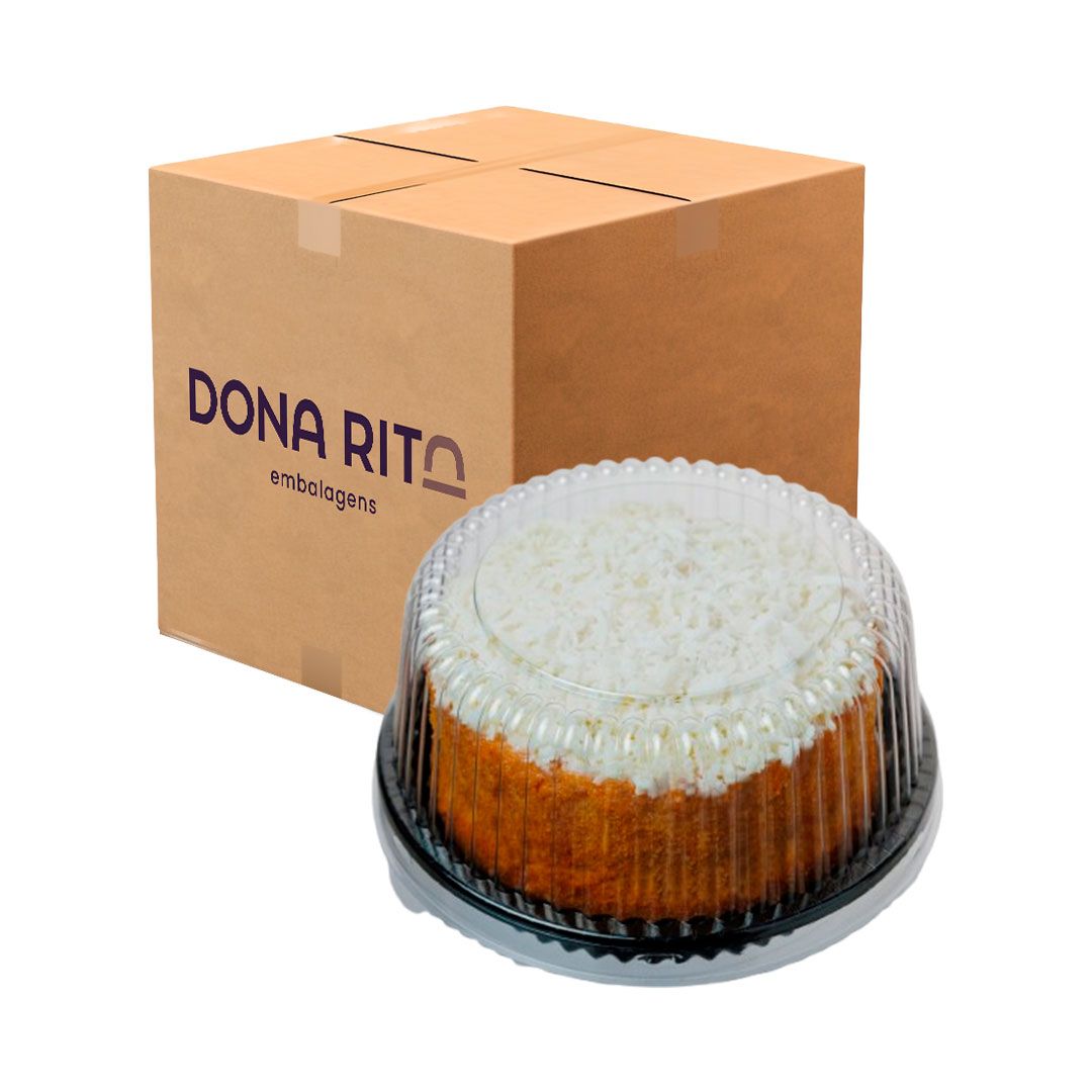 Imagem do produto D 35a Roma Dona Rita Torta Alta Caixa Com 100 Unidades - Preto