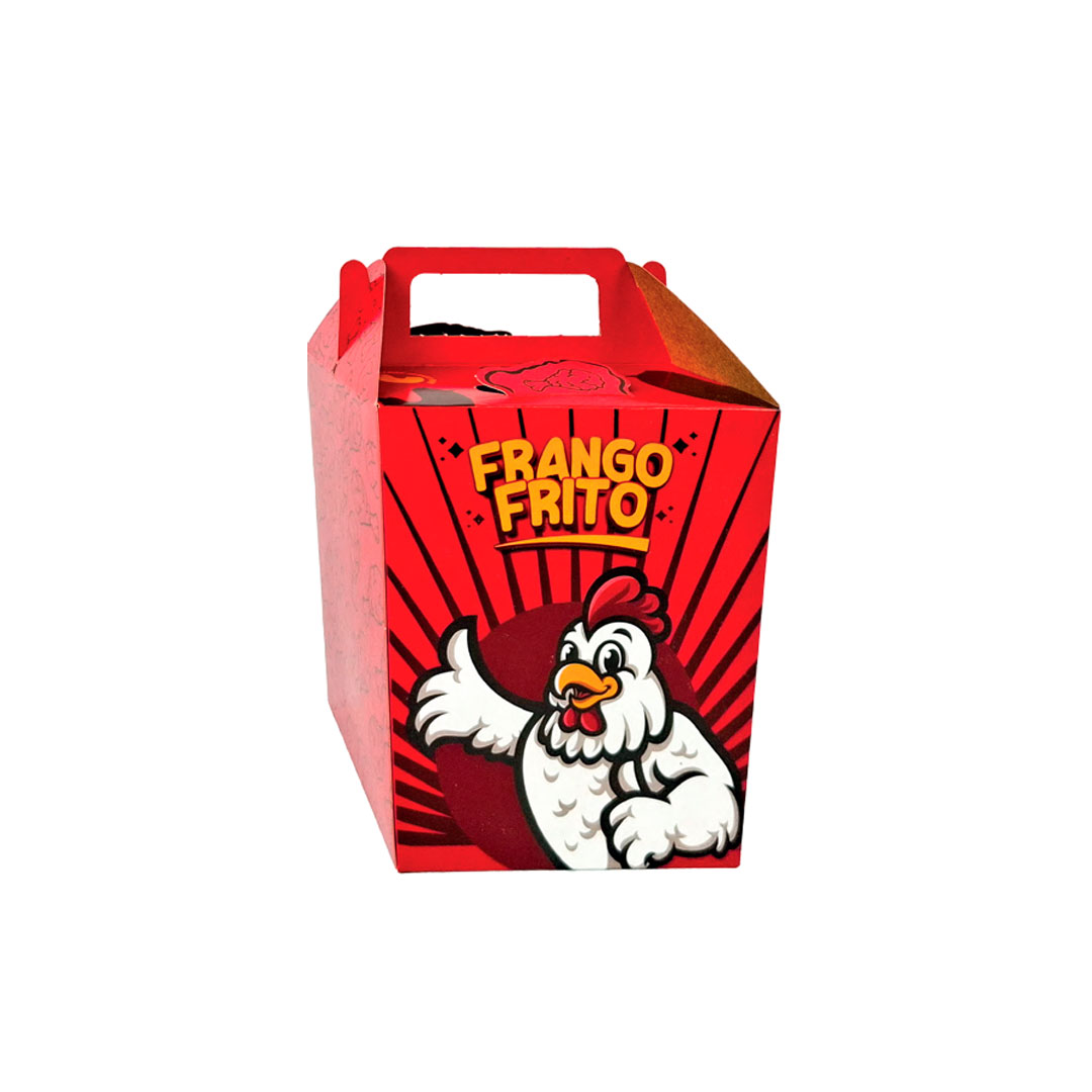Imagem do produto Caixa Maleta P/ Frango C/50 Salvi - Tamanho P